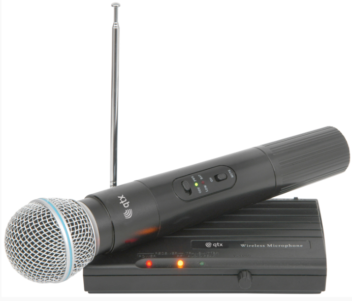 QTX Compact VHF Wireless microphone