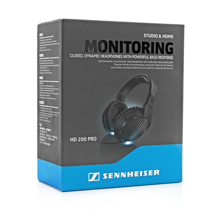 Sennheiser HD 200 PRO Closed Back Headphones