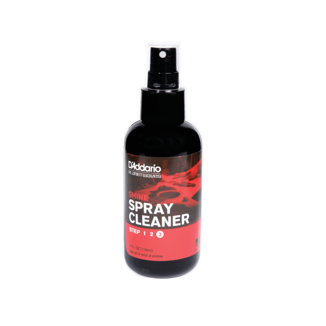 D'Addario Shine Instant Spray Cleaner