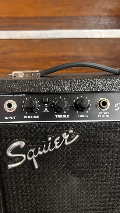 Second Hand Squire Stratocaster And Amp Starter Pack
