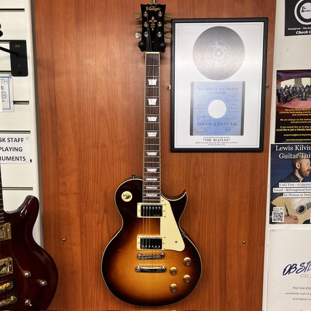 Second Hand Vintage V100 Les Paul Electric Guitar