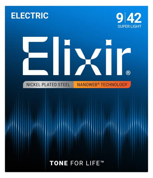 Elixir Nanoweb Electric Guitar Strings