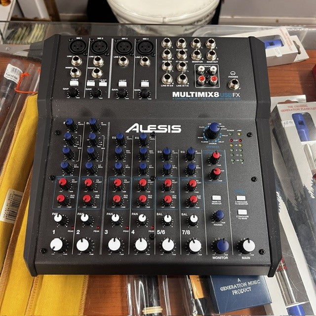 Second Hand Alesis Multimix 8 USB FX Sound mixer