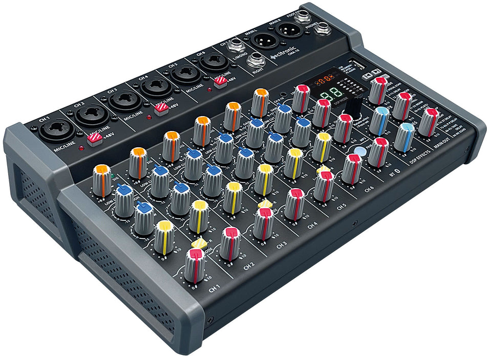 Citronic CMA-series Compact Mixers with DSP, USB Play/Record/PC and Bluetooth
