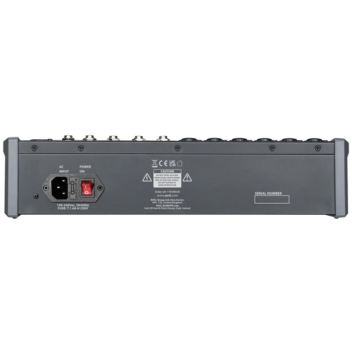Citronic CMC-series Mixing Consoles DSP & USB/PC/BT Player