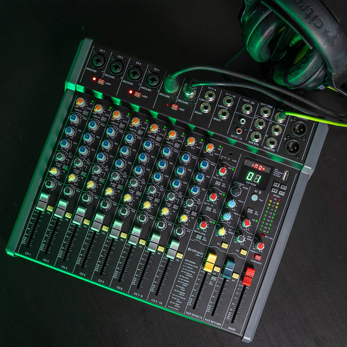 Citronic CMC-series Mixing Consoles DSP & USB/PC/BT Player