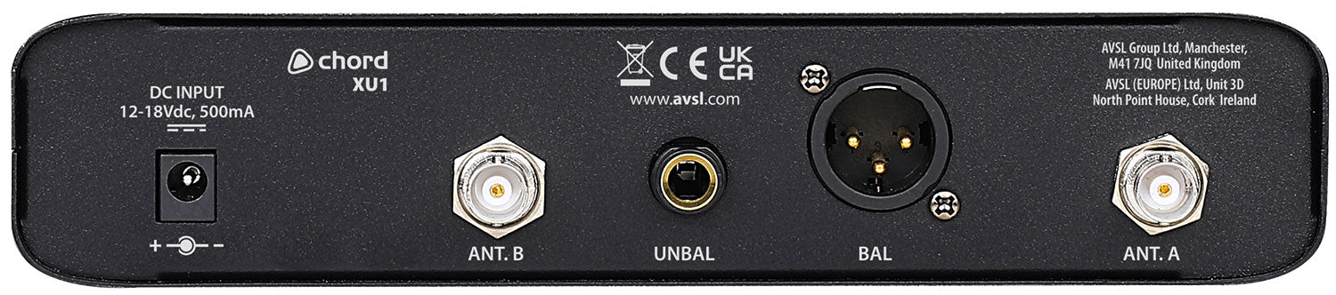 Chord XU series UHF Microphone System (1 Channel)