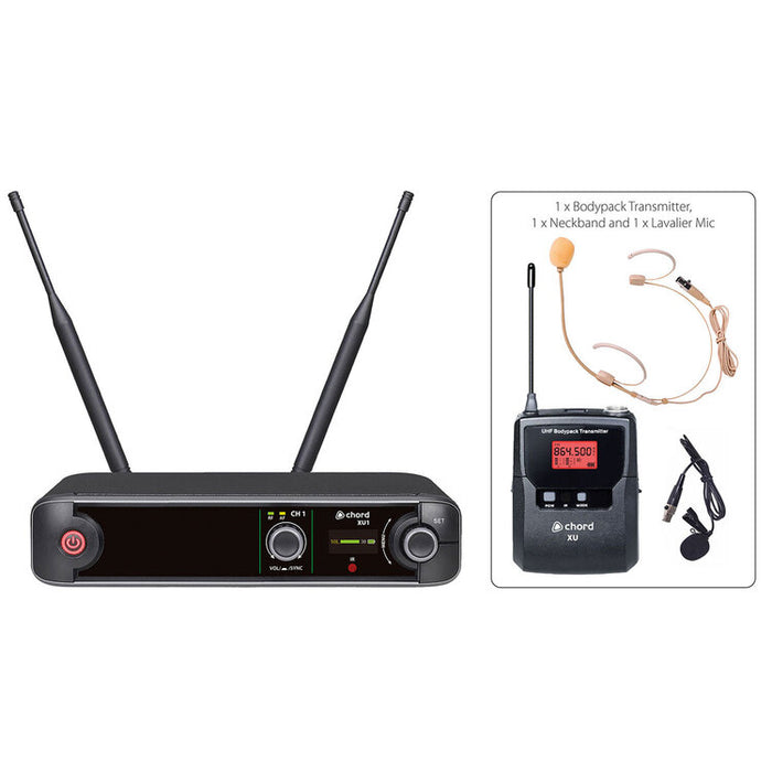 Chord XU series UHF Microphone System (1 Channel)