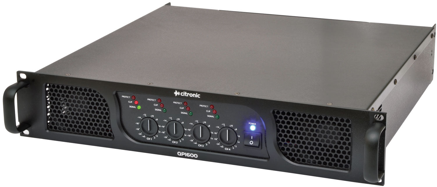 Citronic QP Series Quad Power Amplifiers