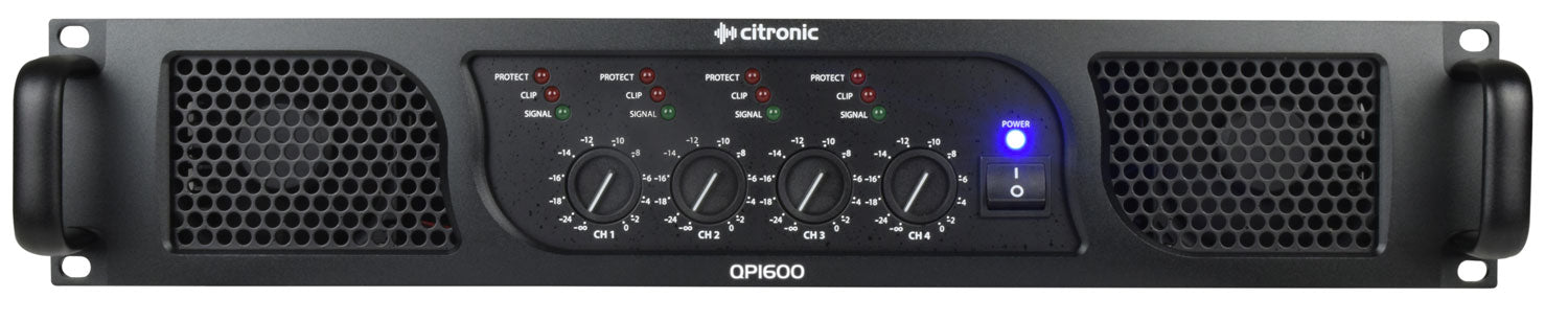 Citronic QP Series Quad Power Amplifiers