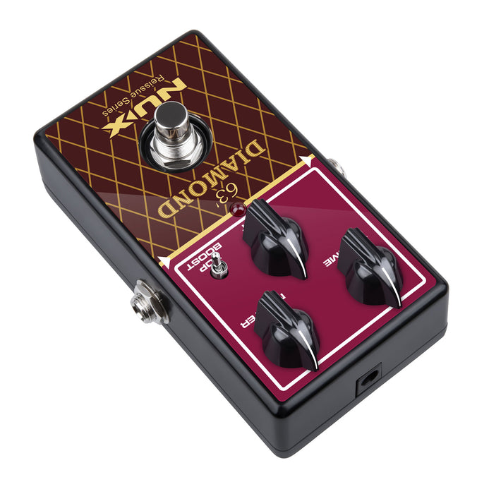 NUX 63 Diamond Overdrive Effect Pedal