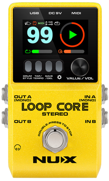 NuX Loop Core Stereo Pedal