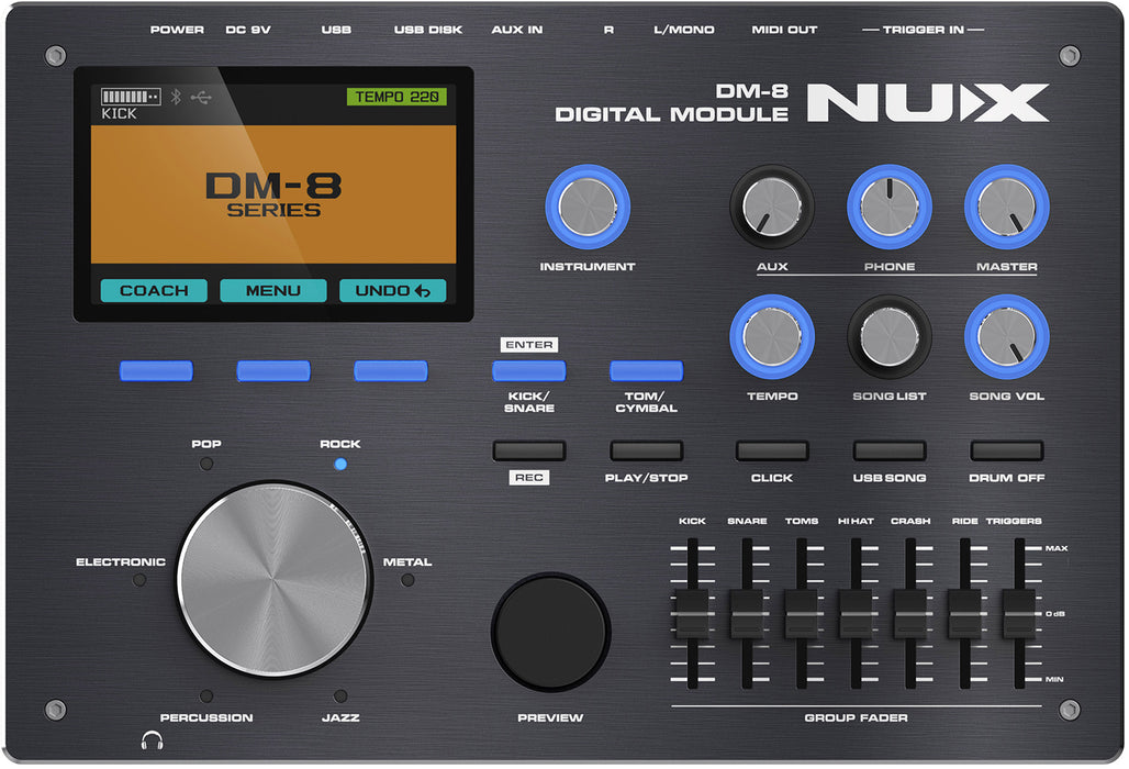 NuX DM-8 Digital Drum Kit