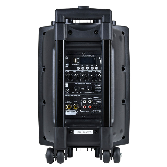QTX QRPA Portable PA Speakers with TWS + UHF
