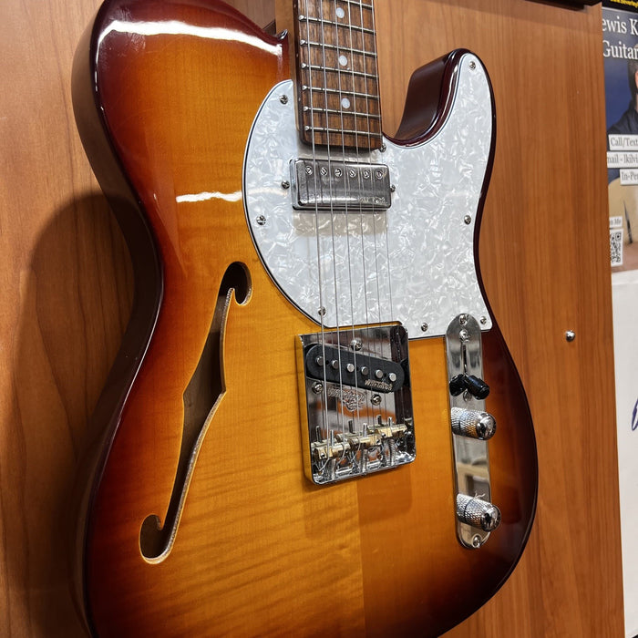 Vintage V72 Flame Tobacco Burst (FTB) Electric Guitar
