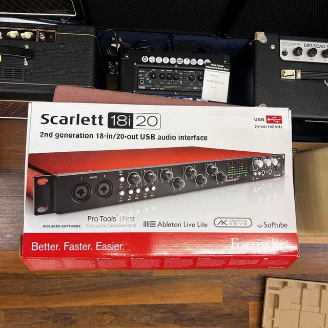 Second Hand Focusrite Scarlett 18i20 USB Audio Interface