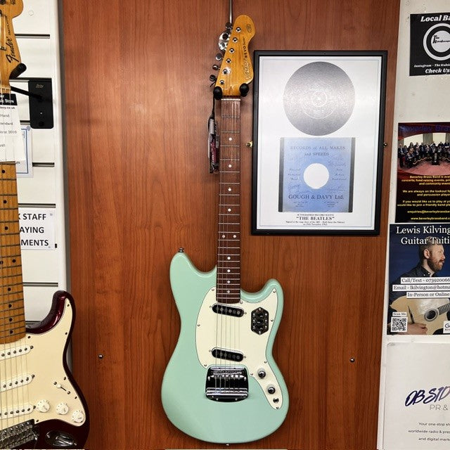 Vintage Revo Series Colt SS Twin Ventura Green Electric Guitar