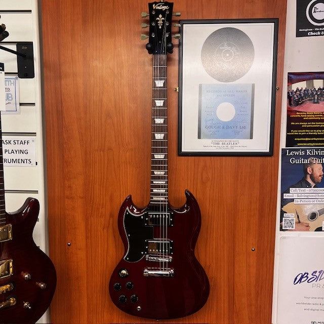 Second Hand Vintage SG VS6 Left Handed Electric Guitar