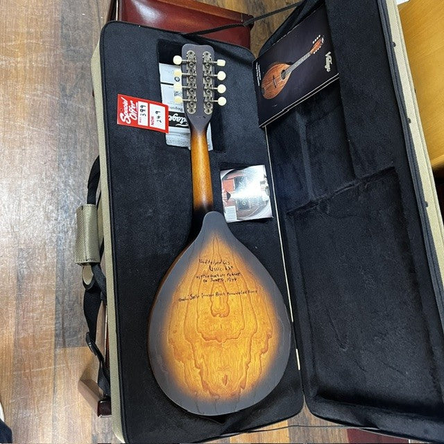 Second Hand Vintage D Day Gorgon Giltrap Mandolin With Case