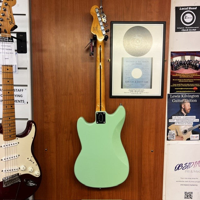 Vintage Revo Series Colt SS Twin Ventura Green Electric Guitar