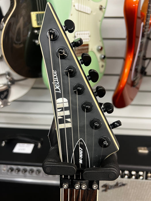 Second Hand LTD 7-String Deluxe M-1007 in Black Fade Electric Guitar