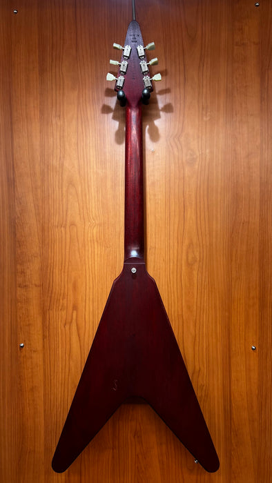 Second Hand Gibson Flying V 2008 Electric Guitar With Padded Gibson Gig Bag