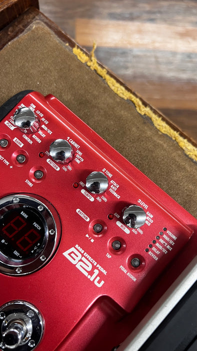 Second Hand Zoom B2.1U Multi Effects Bass Pedal