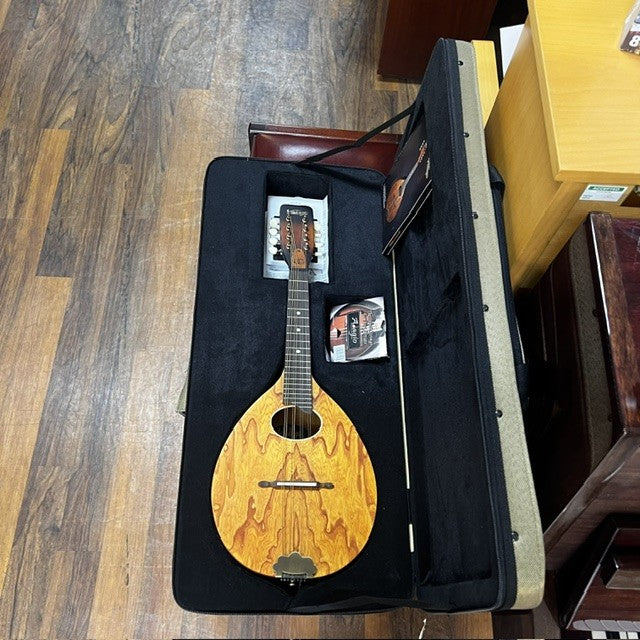 Second Hand Vintage D Day Gorgon Giltrap Mandolin With Case