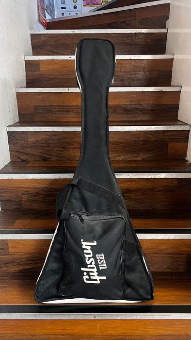 Second Hand Gibson Flying V 2008 Electric Guitar With Padded Gibson Gig Bag