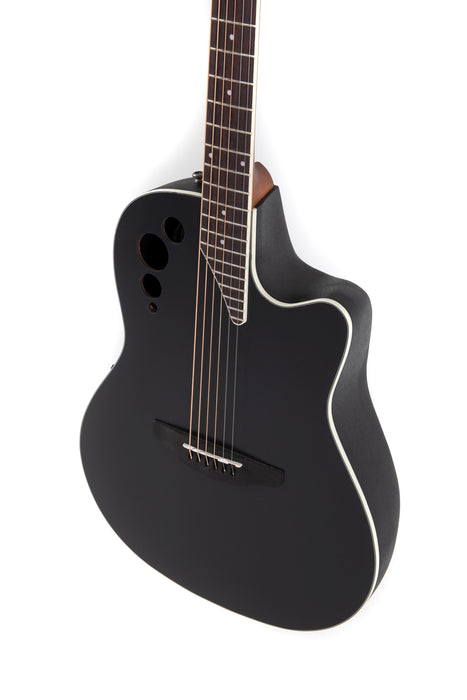Ovation AE44-5S Black Satin Overview