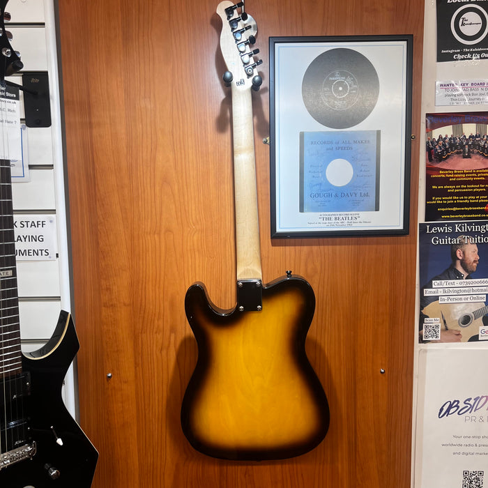 Second Hand Harley Benton Telecaster Electric Guitar With Hard Case