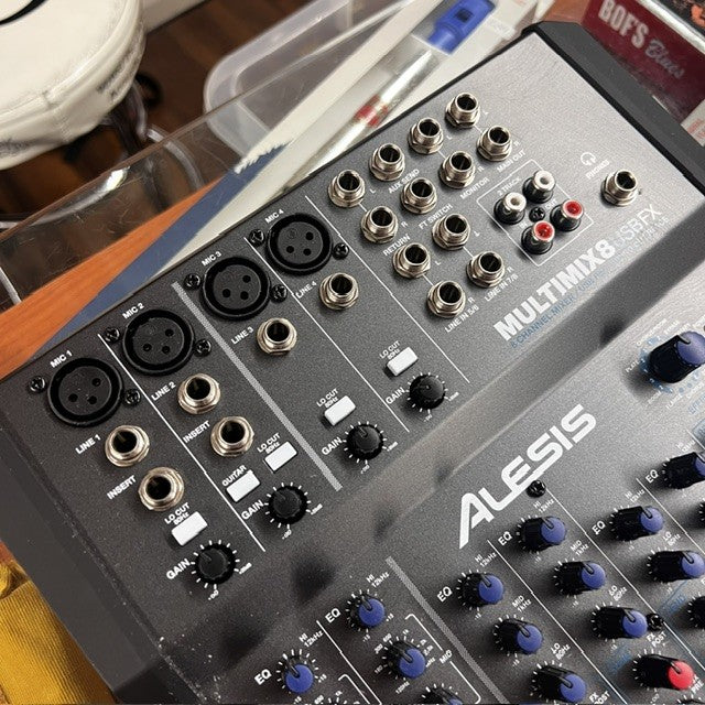 Second Hand Alesis Multimix 8 USB FX Sound mixer