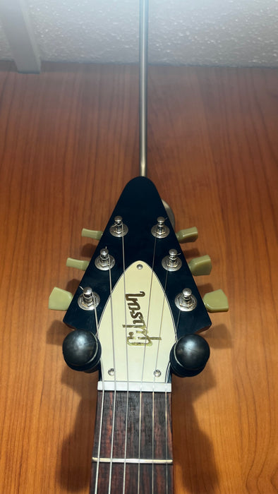 Second Hand Gibson Flying V 2008 Electric Guitar With Padded Gibson Gig Bag