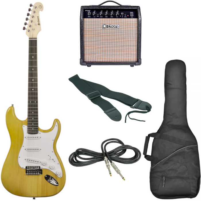 Chord CAL63 Electric Guitar Bundle