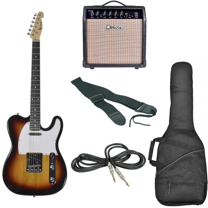 Chord CAL62 Electric Guitar Bundle