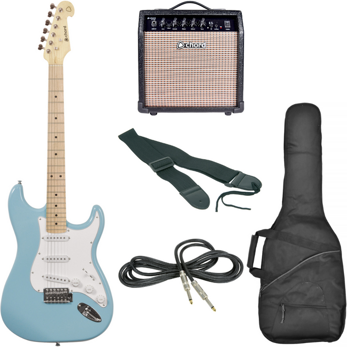 Chord CAL63 Electric Guitar Bundle