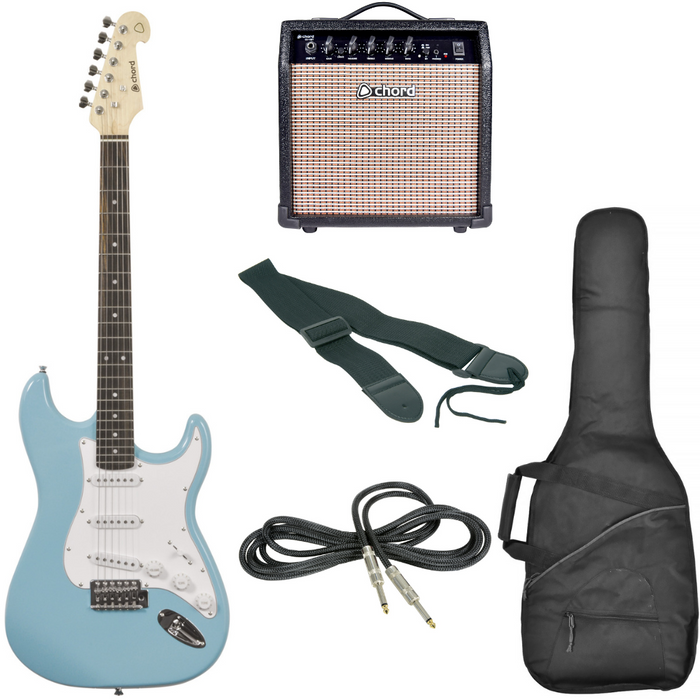 Chord CAL63 Electric Guitar Bundle