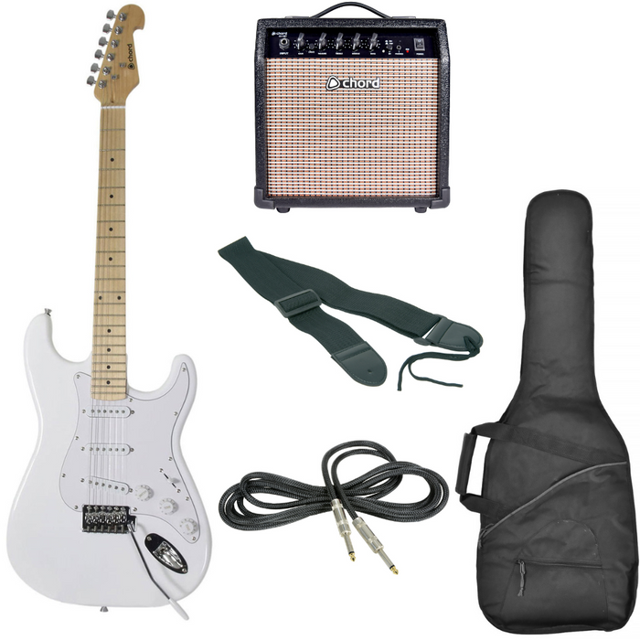 Chord CAL63 Electric Guitar Bundle