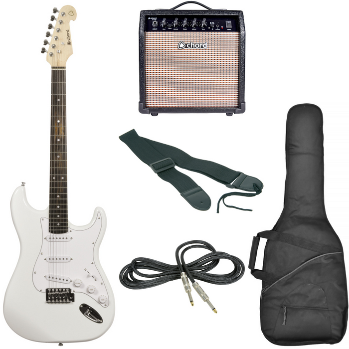 Chord CAL63 Electric Guitar Bundle