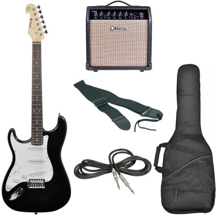 Chord CAL63 Electric Guitar Bundle