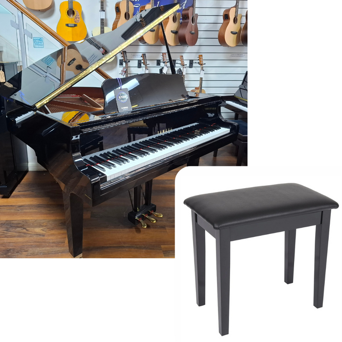 Second Hand Yamaha GB1 Baby Grand Piano and Stool
