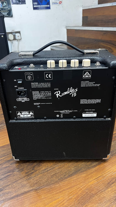 Second Hand Fender Rumble 15 Bass Amp