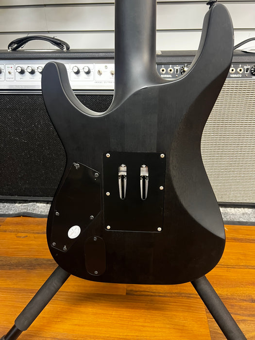 Second Hand LTD 7-String Deluxe M-1007 in Black Fade Electric Guitar