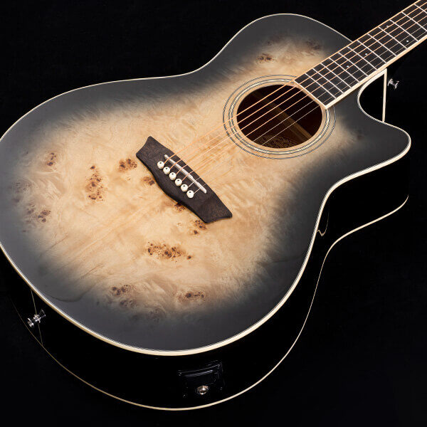 Washburn DFBACE Deep Forest Burl Grand Auditorium Electro Acoustic Guitar