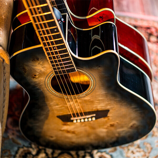Washburn DFBACE Deep Forest Burl Grand Auditorium Electro Acoustic Guitar