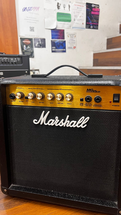Second Hand Marshall MG15cd Electric Guitar Amplifier