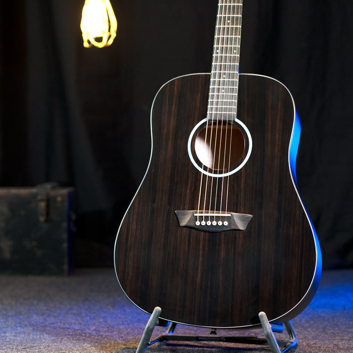 Washbrun Deep Forest Ebony D Acoustic Guitar
