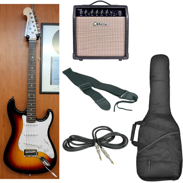 Washburn Sonomaster WS300 Electric Guitar Bundle