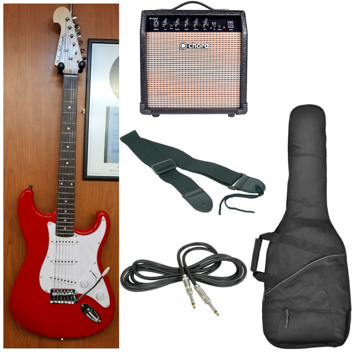 Washburn Sonomaster WS300 Electric Guitar Bundle