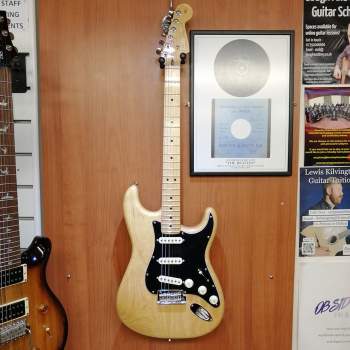 Second Hand Fender Limited Edition Oiled Ash Electric Guitar